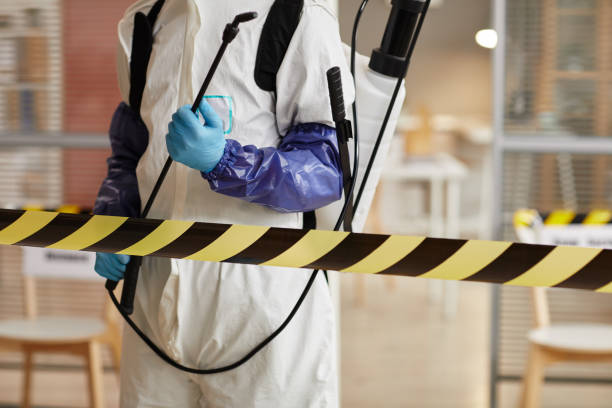 Professional Blood Cleanup technician working in Corcoran, CA